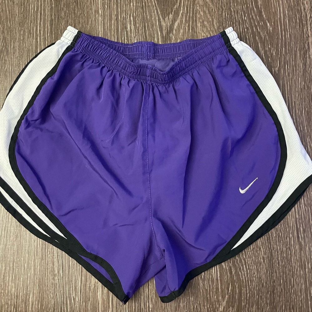 Purple Nike Running Shorts